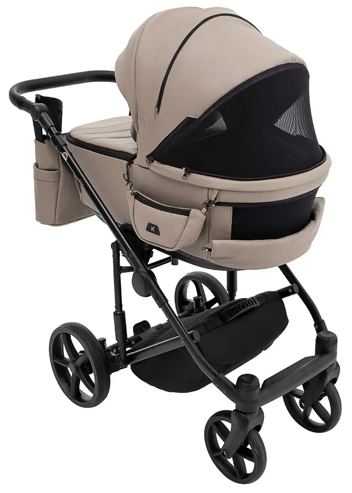 Детская коляска 2 в 1 Adamex Zico Eco Sa-9 темный капучино